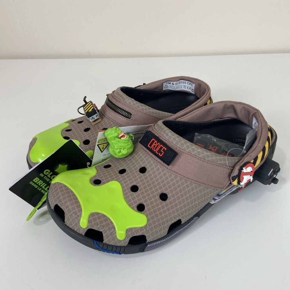 Crocs Classic Clog Ghostbusters 211414-90H New Mens 11